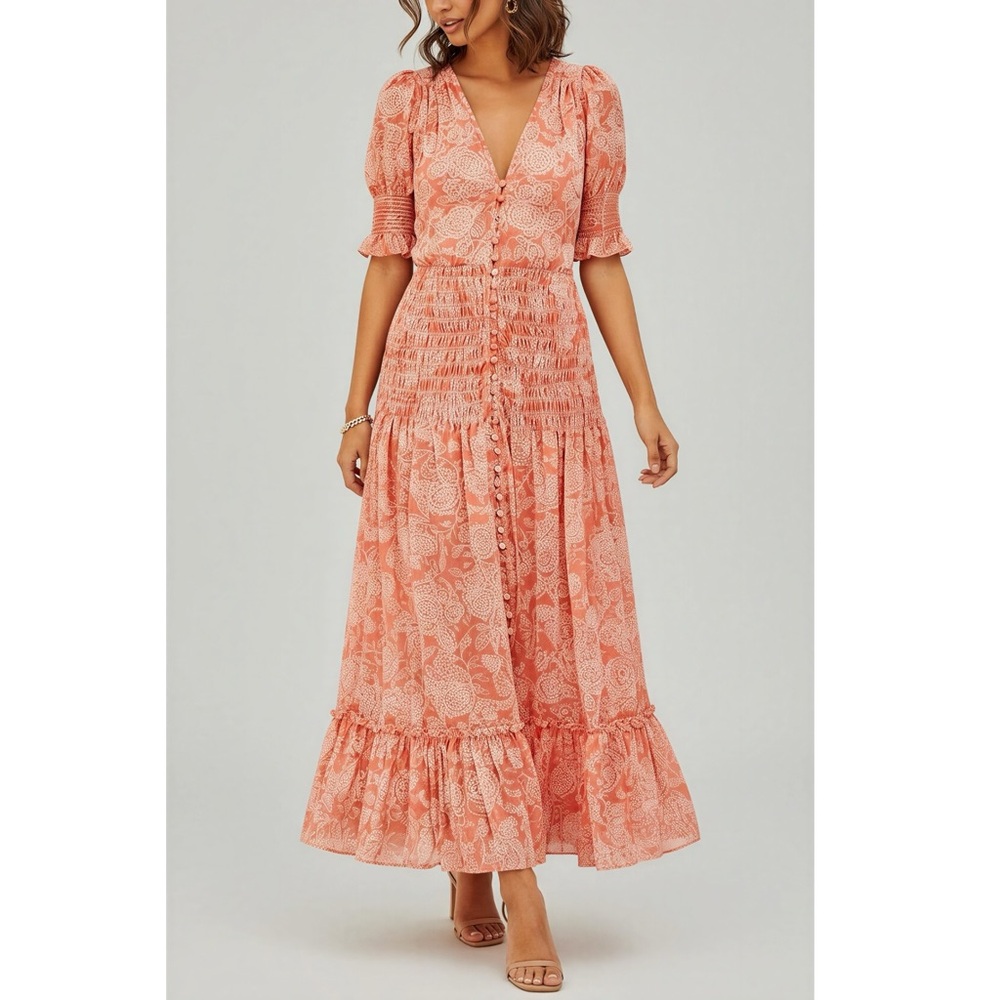 MISA LOS ANGELES Parisa Dress, Summer Paisley, Small